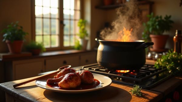 Maîtriser l'art du poulet braisé à Petit-Couronne