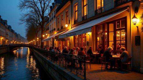 Maria Belza restaurant à Paris : découvrir un petit biarritz sur le canal saint-martin