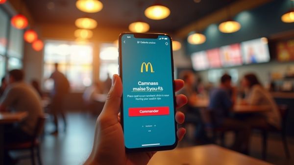 Profitez de l'application McDonald's pour vos commandes faciles