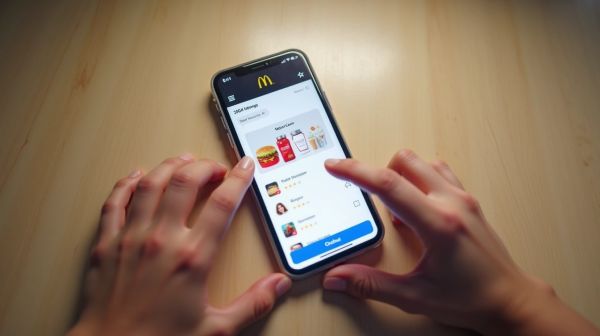 Profitez de l'application McDonald's pour vos commandes faciles