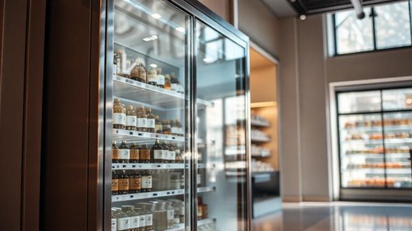 Top critères pour sélectionner une vitrine réfrigérée libre service